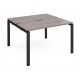 Adapt 1200mm Deep Sliding Top Back to Back Bench Desk